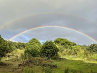 Double Rainbow on my Birthday Photograph by Koakane Green
